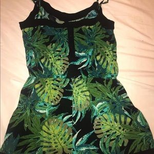 Adjustable strap romper